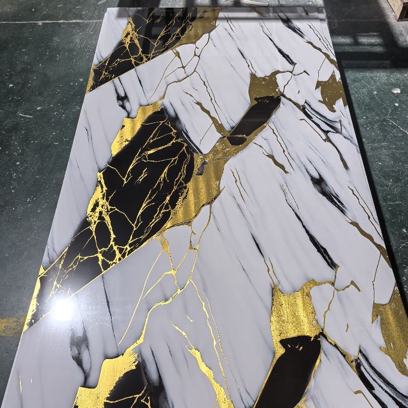 ماربل متبادل وال پینل UV ماربل بورڈ 1220mm*2440mm